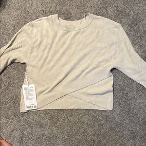 LuLuLemon Reversible Crossover Sweater